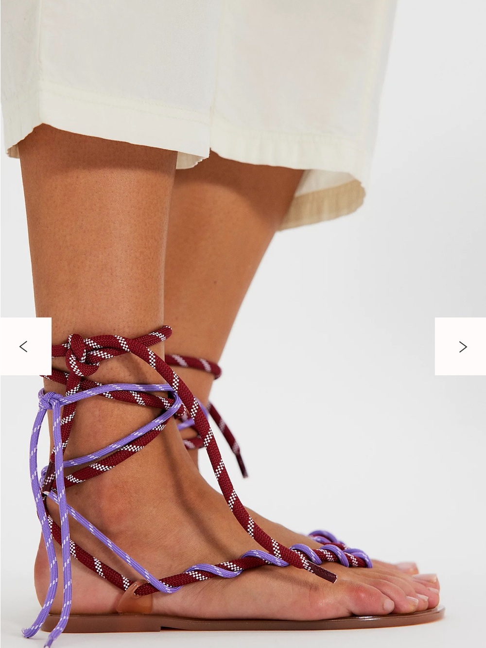 Jeffrey Campbell for Free People Sunset Blvd. Wrap Sandals